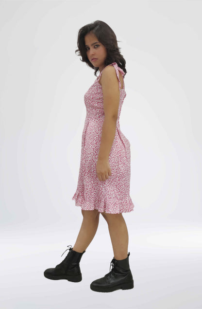 Rosie Ruffle Strap Dress