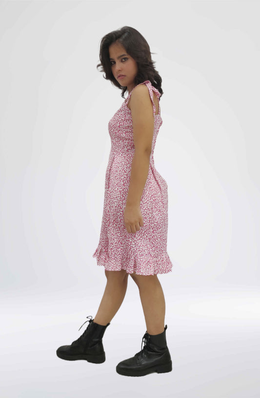 Rosie Ruffle Strap Dress